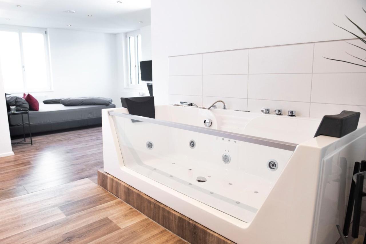 Luxus Suite Im Herzen Von Kempten***** +Parkplatz Dış mekan fotoğraf