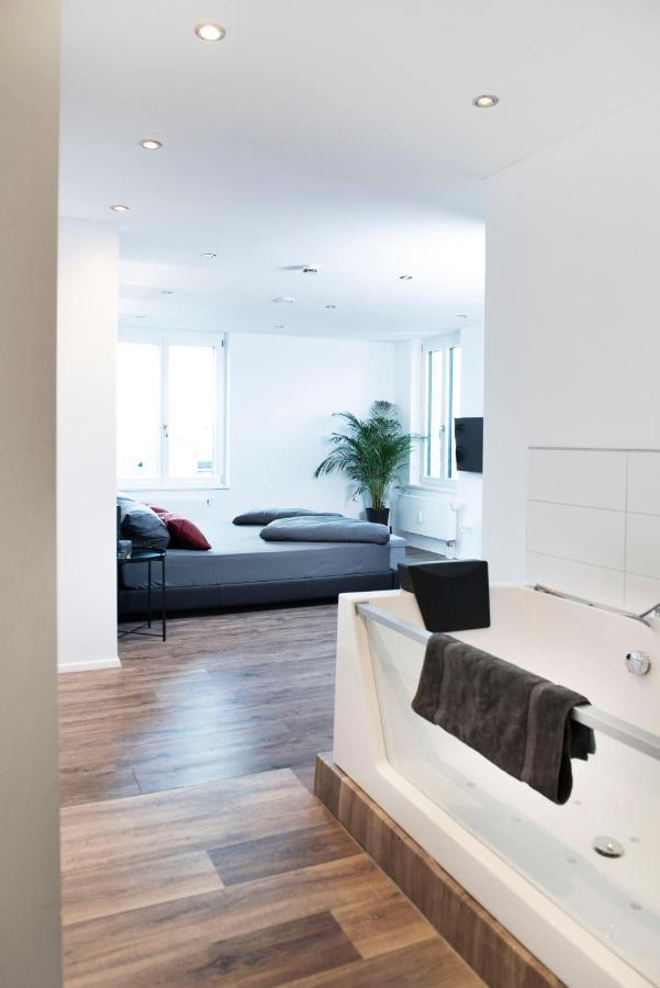 Luxus Suite Im Herzen Von Kempten***** +Parkplatz Dış mekan fotoğraf
