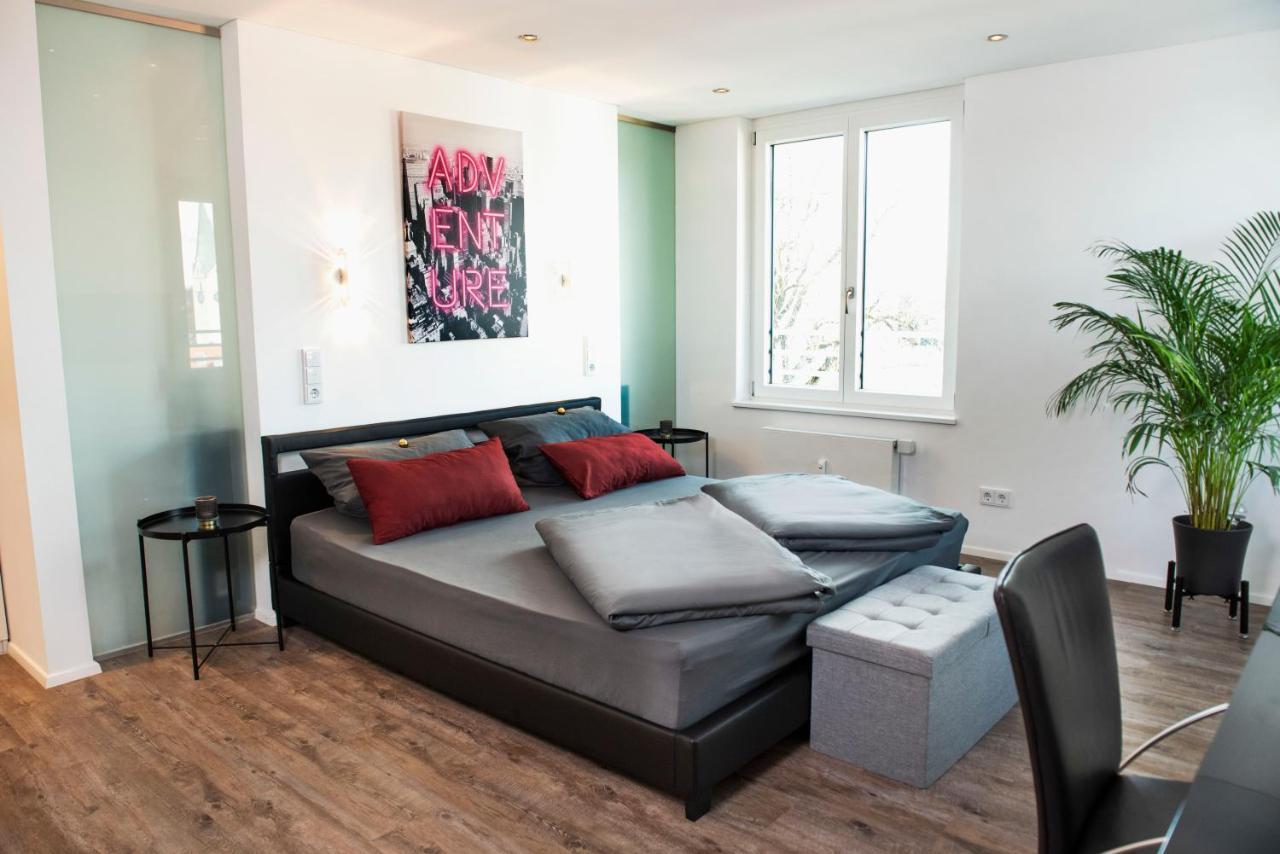 Luxus Suite Im Herzen Von Kempten***** +Parkplatz Dış mekan fotoğraf