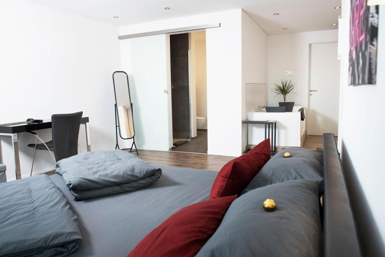 Luxus Suite Im Herzen Von Kempten***** +Parkplatz Dış mekan fotoğraf